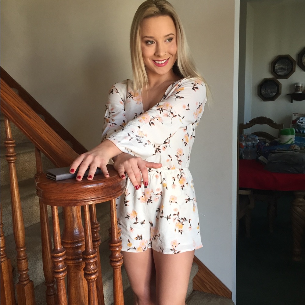 Floral Romper